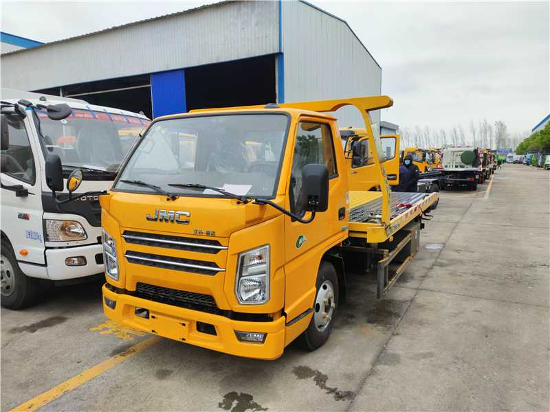 國(guó)六江鈴順達(dá)藍(lán)牌一拖二清障車