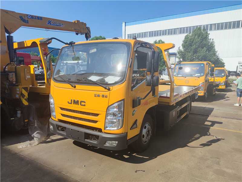 國(guó)六江鈴凱運(yùn)藍(lán)牌一拖二清障車(chē)